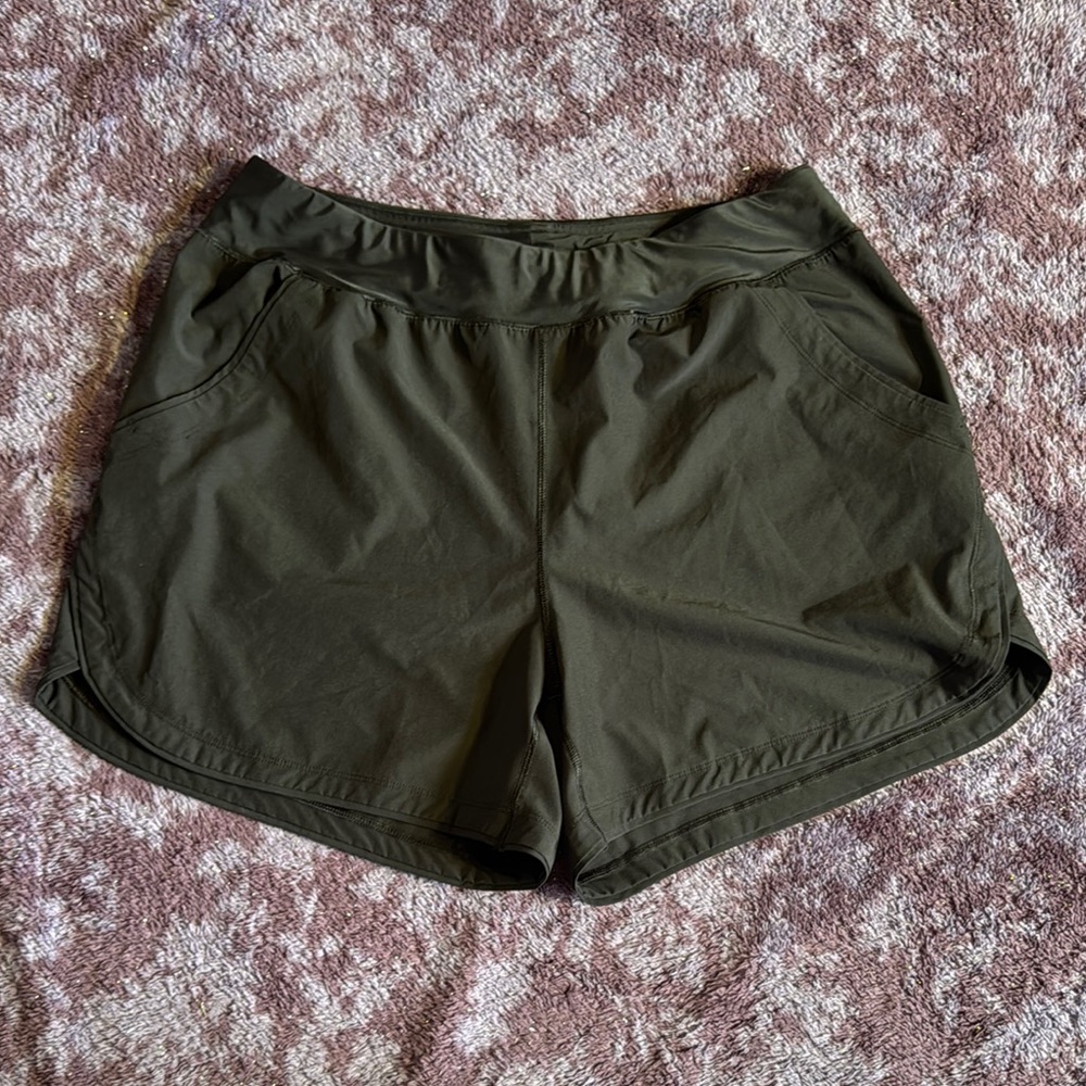 16W Black Lands' End Swim Shorts